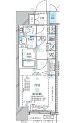 ディアレイシャス名古屋太閤通の物件間取画像